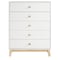 Alaterre Furniture MOD 35"W 5-Drawer Chest AJMD0220WH - alternate 2